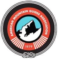 Logo for the american mountain guides association